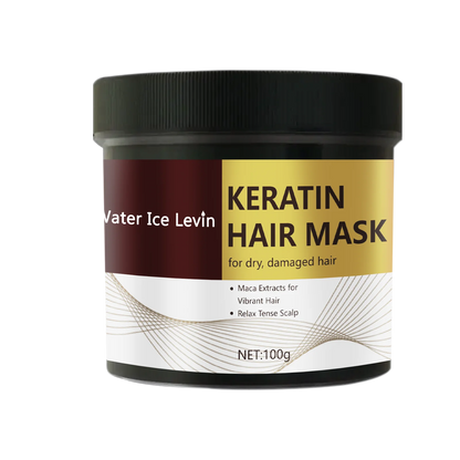 Máscara de cabelo de queratina mágica 5 segundos reparação rápida danificado cabelo crespo macio suave brilhante alisamento hidratação profunda cuidados com o cabelo ✨🌟