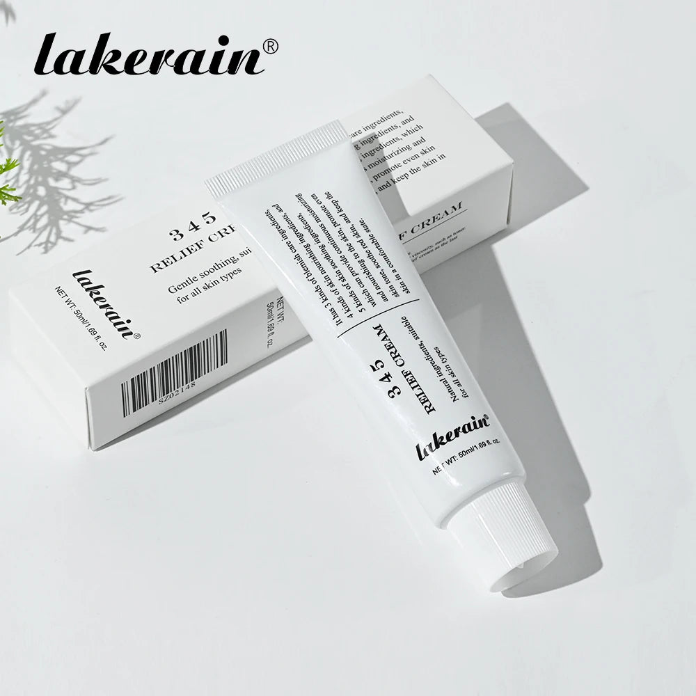 345 Creme Calmante | Hidratante facial diário | Tratamento local || Para todos os tipos de pele