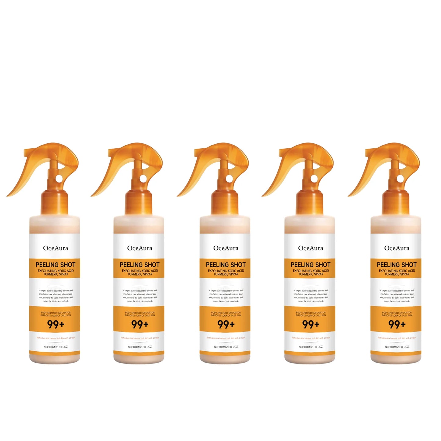 Cuidados com Queratina Corporal Ácido Kójico Cúrcuma Spray Suavemente Esfoliante Peeling Solução Nutritiva Hidratante Cuidados com a Pele Todos os Tipos de Pele
✨