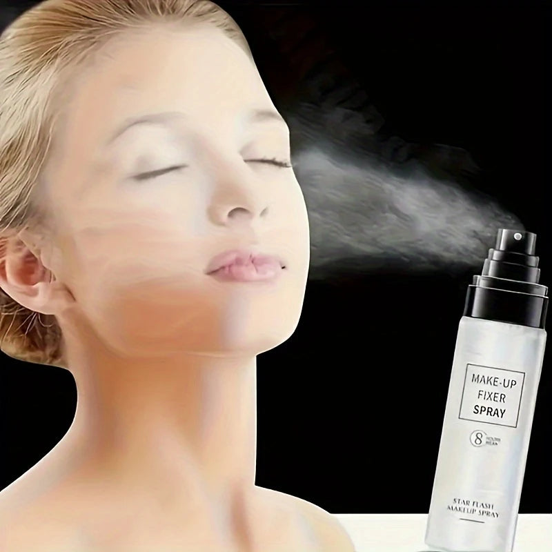Spray de ajuste de maquiagem 100ml, spray fixador de maquiagem, controle de óleo de longa duração, hidratação, fixação de maquiagem, cosméticos para mulheres ✨💨