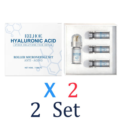 Niacinamida microagulha soro facial kit 0.25mm hidratante pele nutritivo inverno cuidados com a pele rosto rolo creme de dia 30ml
✨