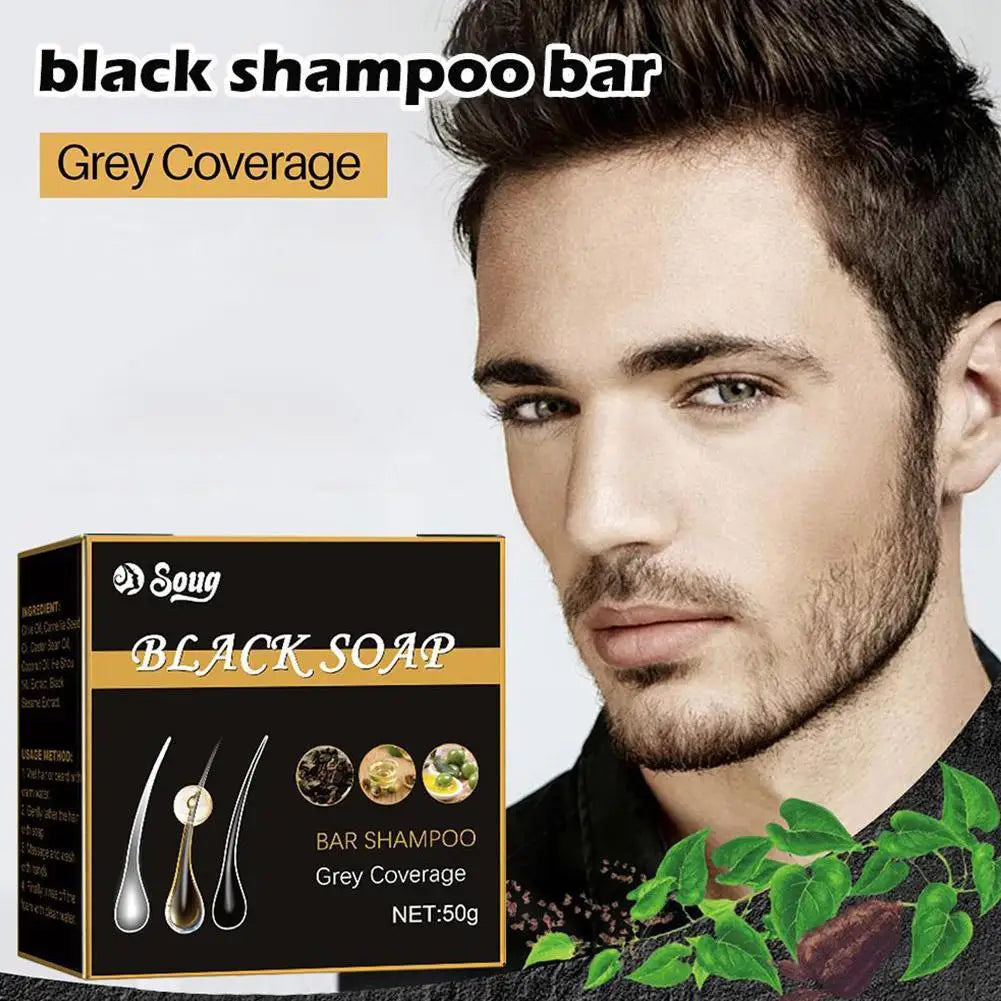 Shampoo para perda de cabelo de alecrim, limpeza profunda para cabelos e massagem no couro cabeludo, fortalece as raízes do cabelo, sabonete de tratamento para cabelos secos e danificados✨