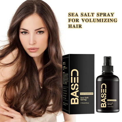 BASED Sea Salt Spray – Spray Capilar de Sal Marinho para Volume e Textura 170 ml.
