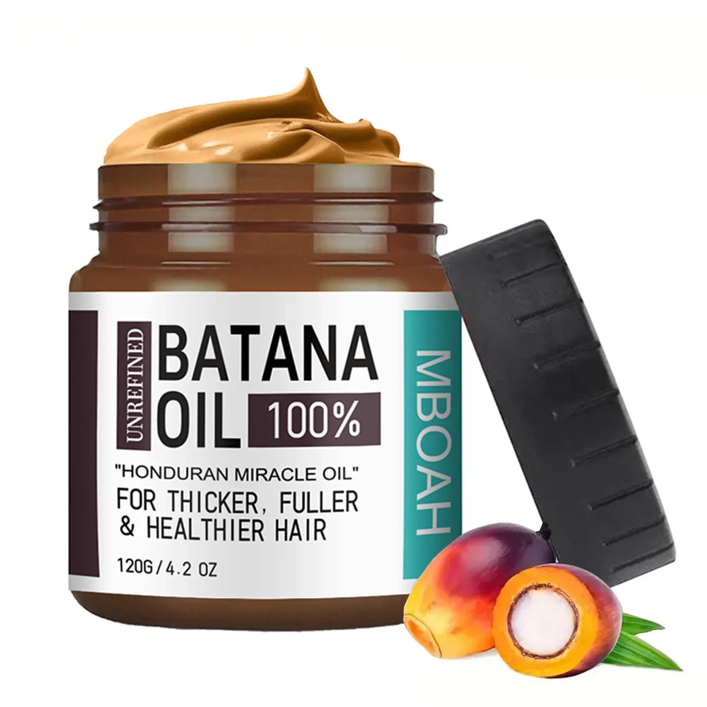 Óleo de Batana 100% de Honduras - Obtenha cabelos mais cheios, grossos e saudáveis - Condicionador Great Men Haircare Silky - Óleo de nutrição capilar ✨