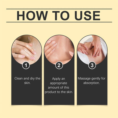 Creme corporal firmador champanhe com pepperslim, creme anti-rugas para apertar a pele, loção corporal hidratante diária para homens e mulheres✨
