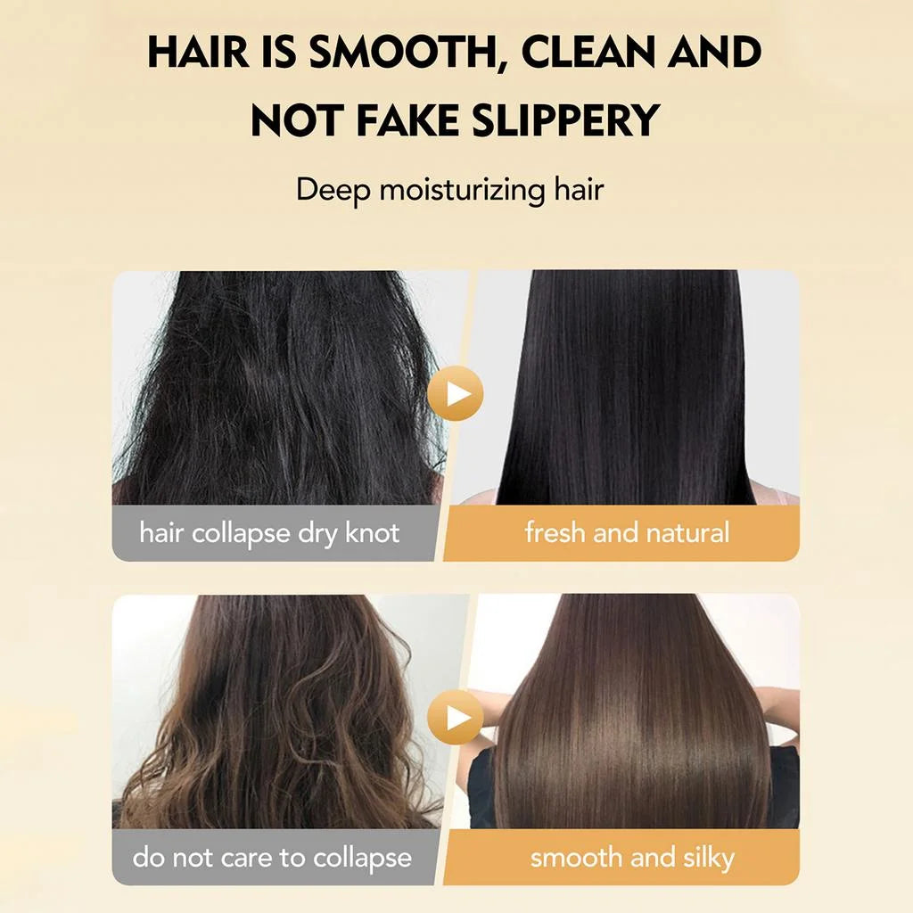 Um spray de óleo essencial para uma nutrição profunda do cabelo pode aumentar o brilho e melhorar a reparação e o equilíbrio dos fios danificados.