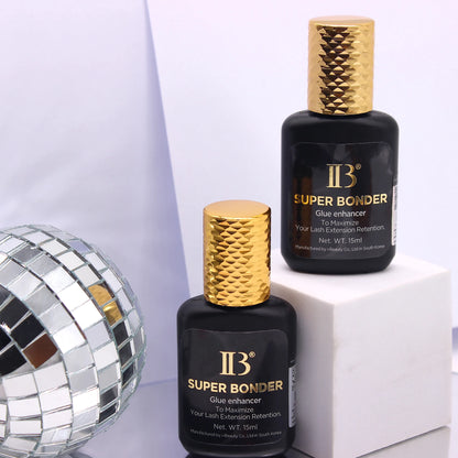 1 garrafa ibeauty super bonder banana primer extensão de cílios falsos secagem rápida longa duração coreia booster suprimentos adesivos fortes 🍌✨