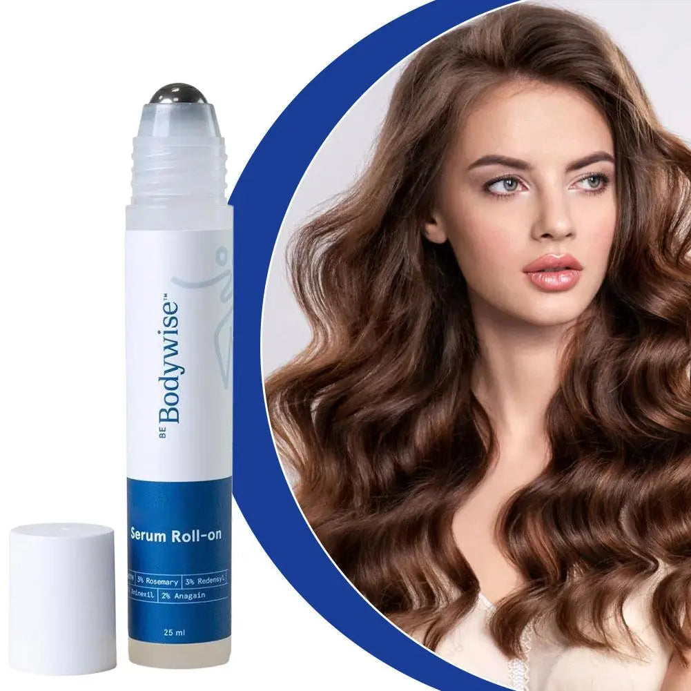 Bodywise Roll-on Ball Alecrim Essência para Cuidados com os Cabelos Hidratante de Longa Duração Nutritivo Reparador Suavizante Cuidados com os Cabelos ✨🌿