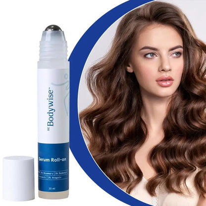 Bodywise Roll-on Ball Alecrim Essência para Cuidados com os Cabelos Hidratante de Longa Duração Nutritivo Reparador Suavizante Cuidados com os Cabelos ✨🌿