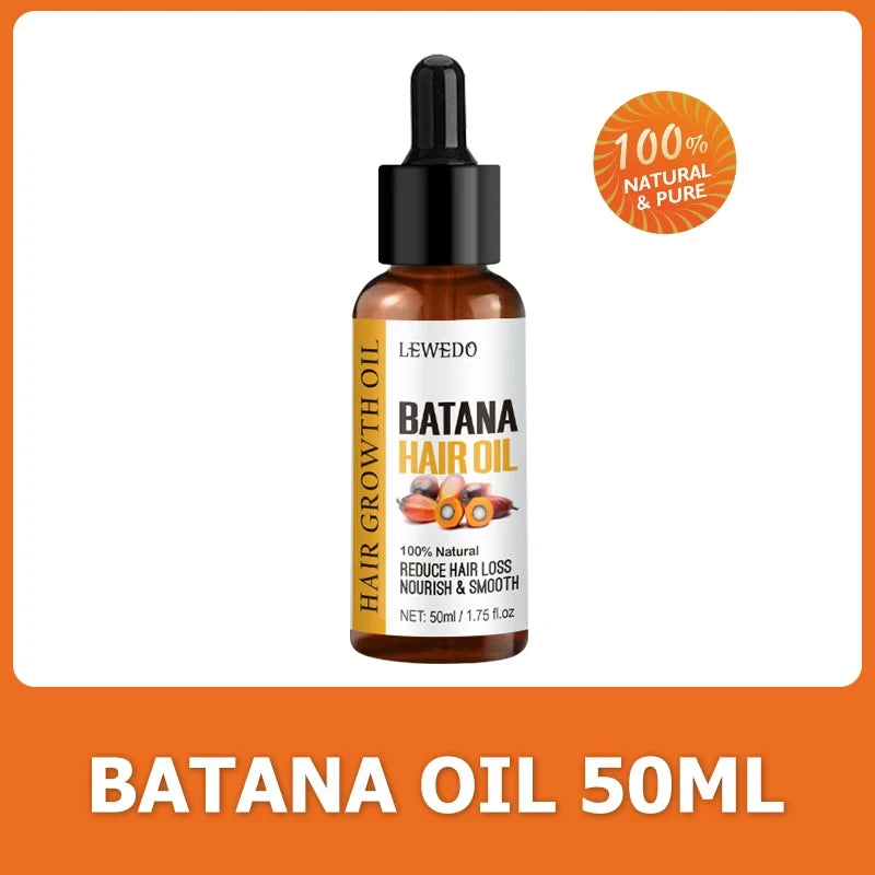 Sérum de Óleo de Batana para Crescimento Capilar: Óleo Essencial para Cabelo em Crescimento Rápido, Beleza e Cuidado Capilar, Essência Antiqueda, Reparação Natural de Cabelo Danificado.