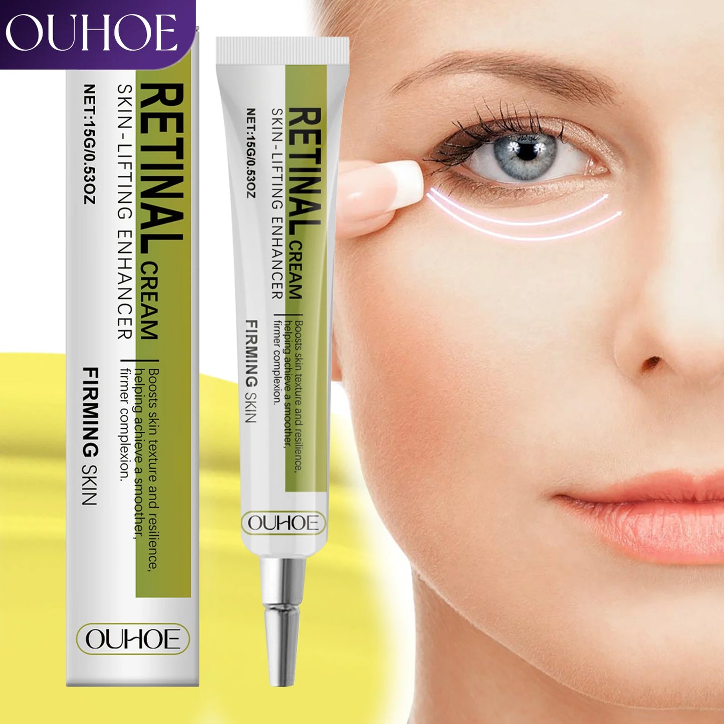 Creme antienvelhecimento com retinol para mulheres, hidratante facial firmador e iluminador, creme noturno de hidratação profunda para pele seca e sensível no inverno