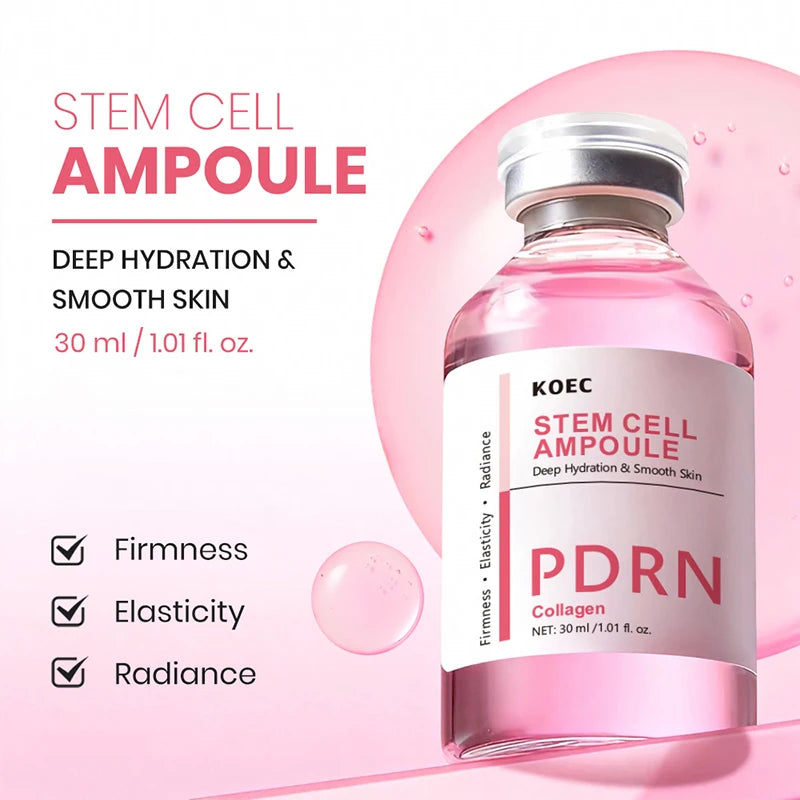 Pdrn ampola de soro dna de salmão, ampola avançada de cuidados com a pele, reparo profundo, renovação da pele, tom iluminador, fortalecimento da barreira, essência facial firmadora