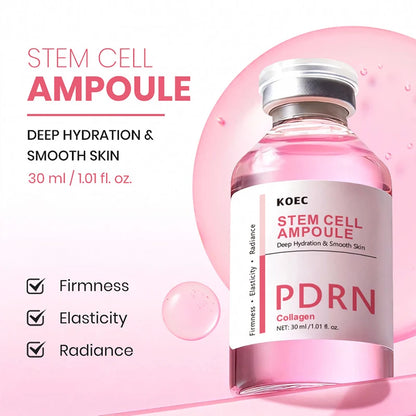 Pdrn ampola de soro dna de salmão, ampola avançada de cuidados com a pele, reparo profundo, renovação da pele, tom iluminador, fortalecimento da barreira, essência facial firmadora