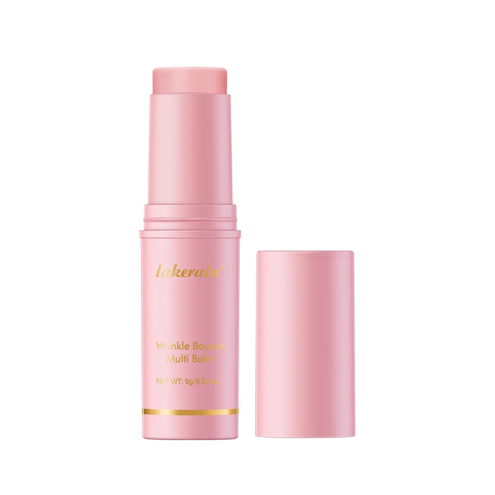 Bastão hidratante rosa coreano, extrato de hidratação profunda, pele facial, multifuncional, bálsamo rosa, cuidados com a pele, produtos de base de maquiagem 💖✨