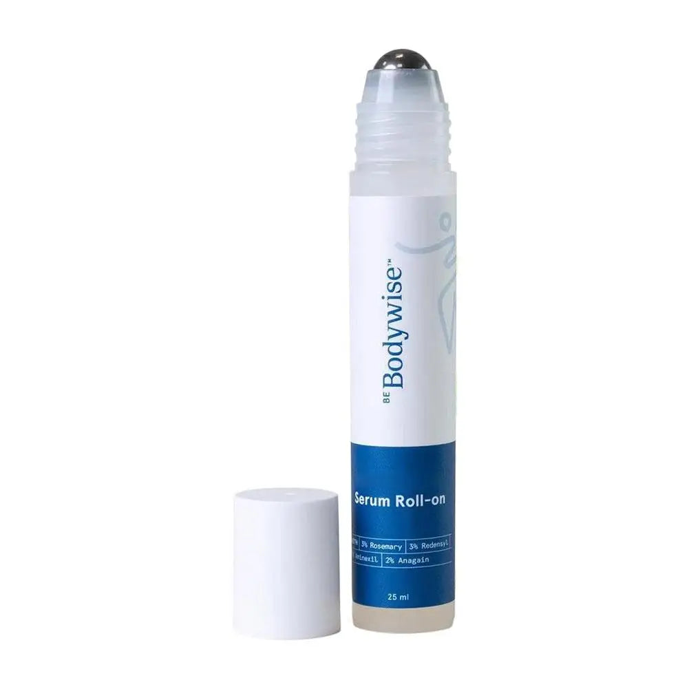 Bodywise Roll-on Ball Alecrim Essência para Cuidados com os Cabelos Hidratante de Longa Duração Nutritivo Reparador Suavizante Cuidados com os Cabelos ✨🌿