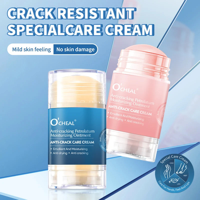 Creme anti-rachaduras para pés e calcanhares secos e rachados, hidratando pés e calcanhares secos, evitando rachaduras nos 👣 pés ✨