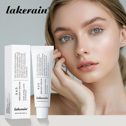 Creme 345 Relief: Combate imperfeições, nutre a pele e proporciona hidratação, acalma e efeito lifting. Produto coreano