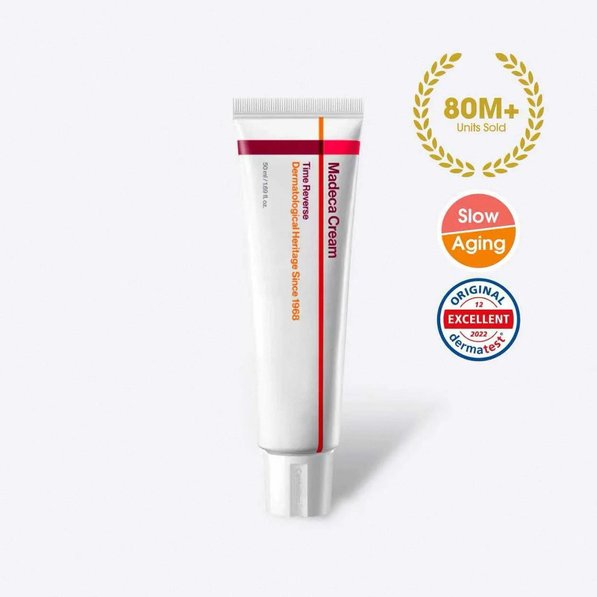 Creme Facial Coreano Madeca com Centella Asiática e Colagénio.