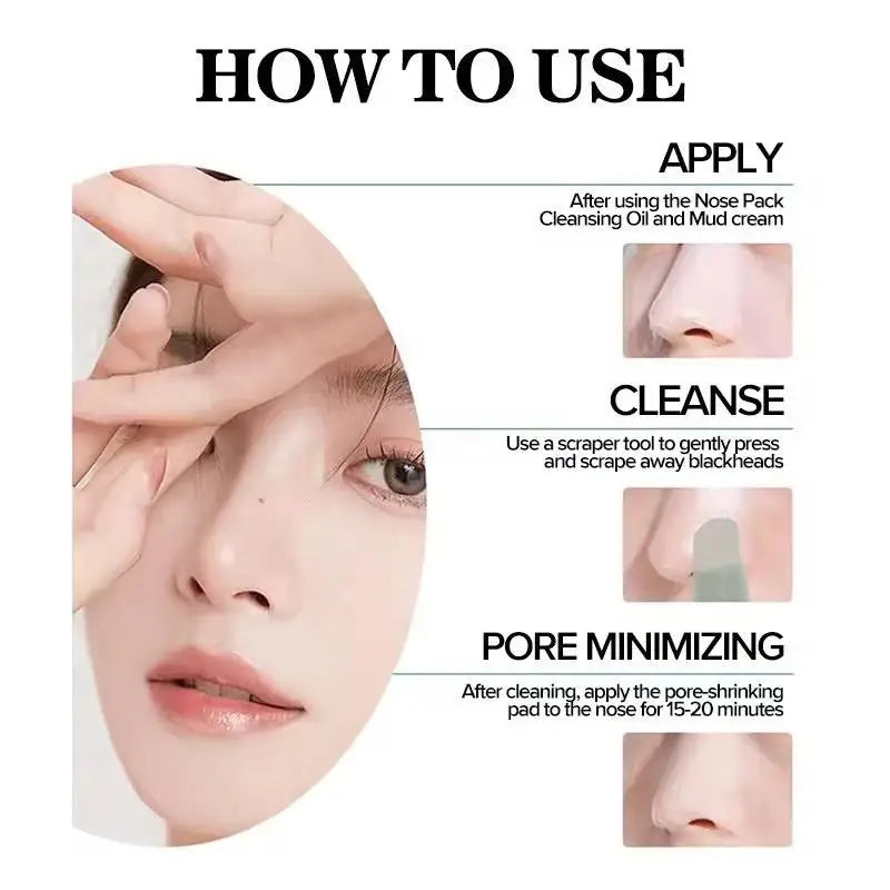 Ferramenta de remoção de cravos e espinhas para nariz e rosto - Ferramentas de limpeza de poros para pele para mulheres✨