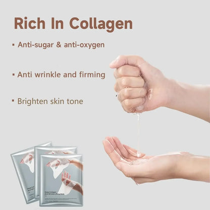Máscara Facial Noturna de Colagénio com Efeito Firmador e Hidratante.
