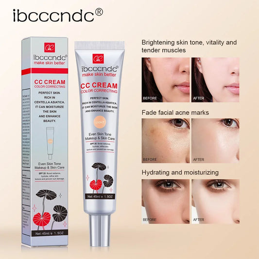 Erborian cc creme centella coreia maquiagem feminina para rosto umidade cosméticos corretivo base de cobertura completa🩶💎✨