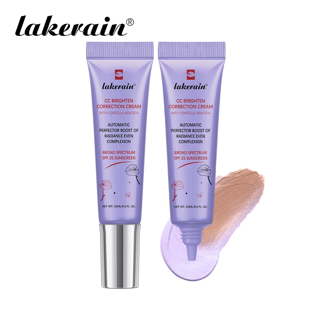 Creme cc erborian centella mudança de cor creme de umidade base de maquiagem cobertura completa base mágica cobrindo maquiagem coreana✨🌿