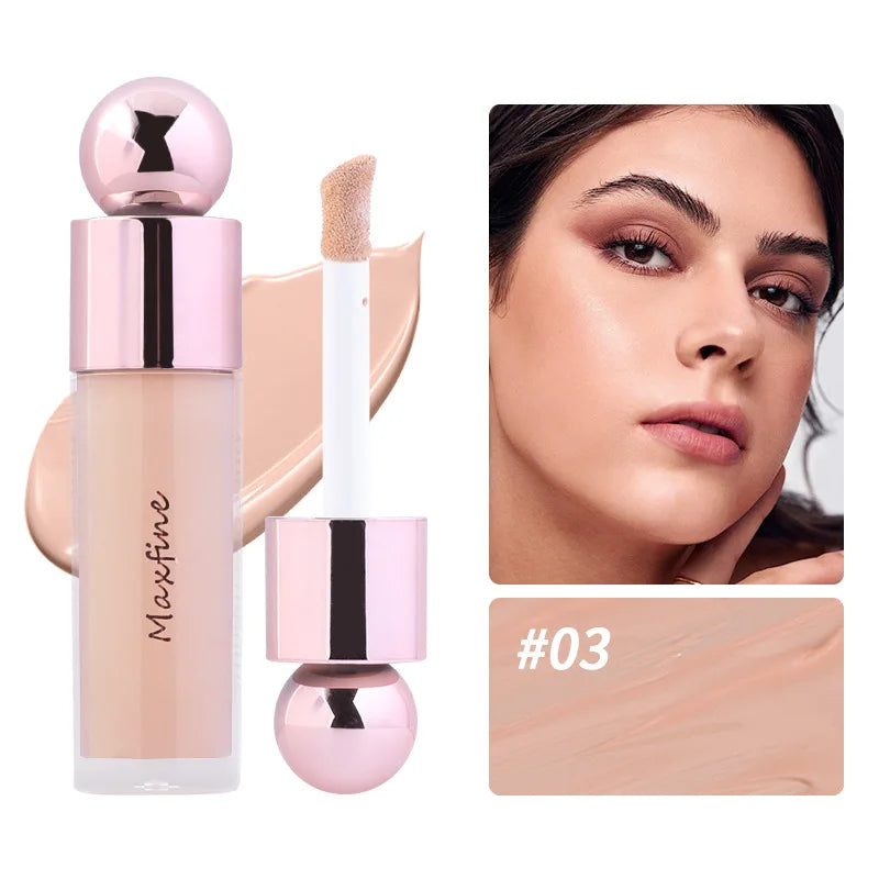 Corretivo com poros embaçando hidratante controle de óleo de longa duração resistente ao suor não transferência para cobrir manchas faciais ✨💖