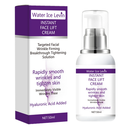 Creme facial lifting instantâneo com ácido hialurônico para rugas