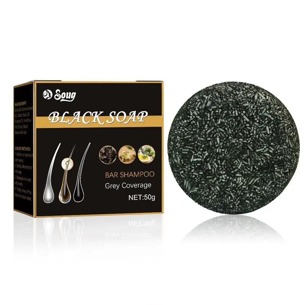 Shampoo para perda de cabelo de alecrim, limpeza profunda para cabelos e massagem no couro cabeludo, fortalece as raízes do cabelo, sabonete de tratamento para cabelos secos e danificados✨