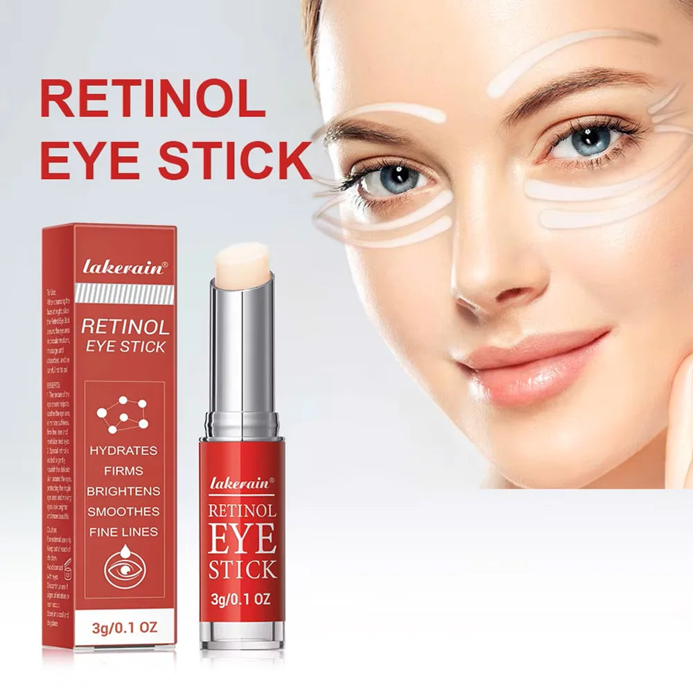 Retinol creme para os olhos clareamento círculos escuros endurecimento da pele reparação instantânea soro vara para mulheres cuidados com os olhos ✨👁️