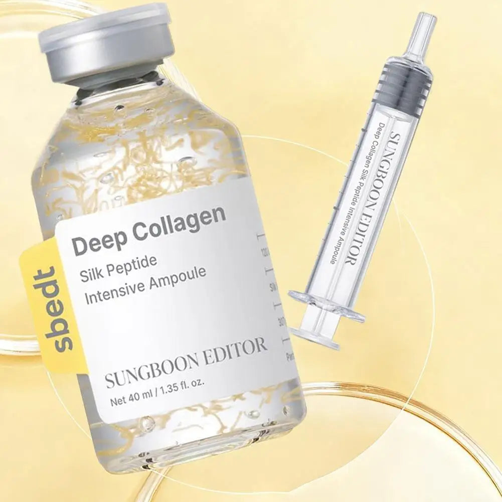 Kit de Ampolas Faciais de Colagénio Firmador e Hidratante.