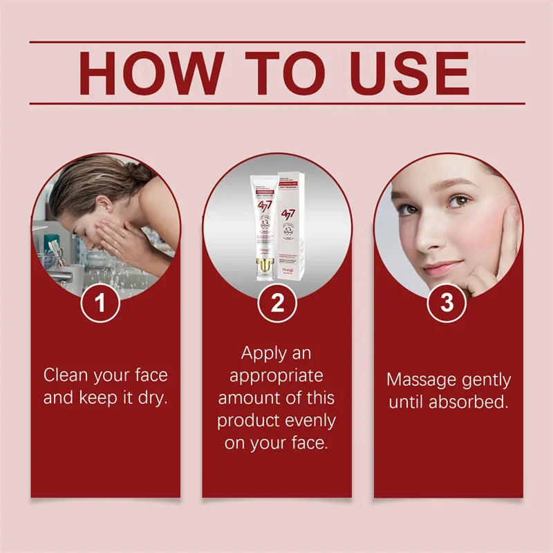 Creme Facial Coreano Uniformizador para Manchas Escuras .