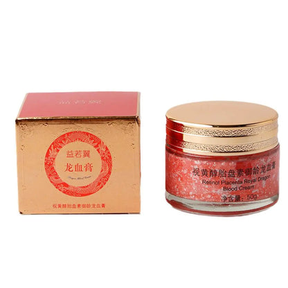 Creme facial ultra-hidratante com retinol, placenta e sangue de dragão real. Sérum firmador e suavizante para rejuvenescimento da pele