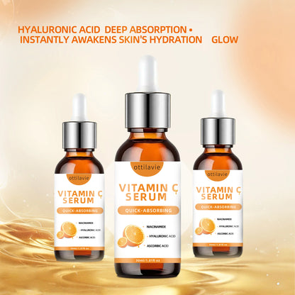 Soro de vitamina C com ácido hialurônico – absorção rápida, hidratação profunda, não gorduroso, nutrição 24 horas para pele com brilho instantâneo
✨🧡