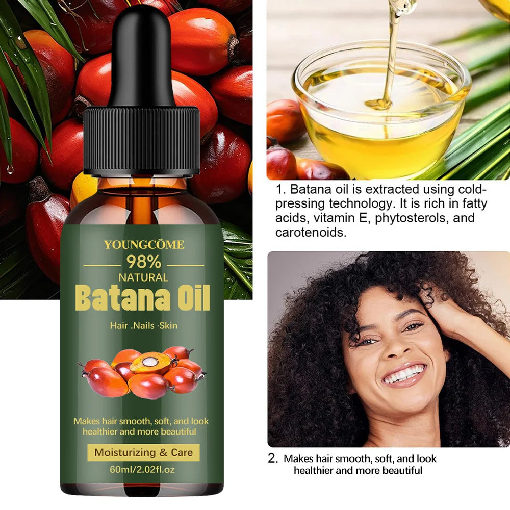 Óleo de batata natural para crescimento do cabelo, óleo de batata puro para fortalecer o brilho do cabelo para mulheres, prevenir a perda de cabelo, eliminar pontas duplas, 1/3 peças✨