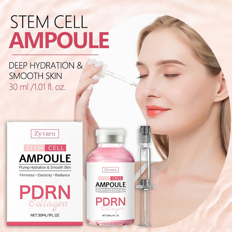 Pdrn ampola de soro dna de salmão, ampola avançada de cuidados com a pele, reparo profundo, renovação da pele, tom iluminador, fortalecimento da barreira, essência facial firmadora