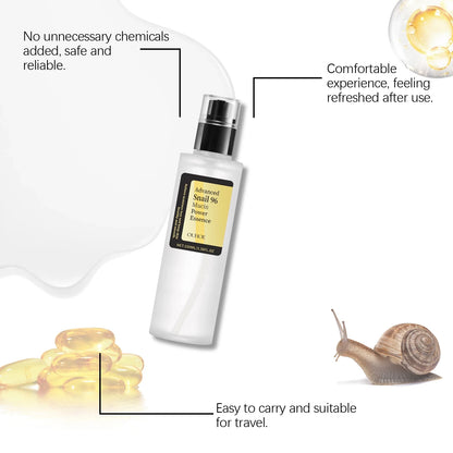 Snail 96 Mucin Power Essence Fading Fine Lines Moisturizing Lifting Firming Smoothing Nourishin Brightening Skin Care ✨