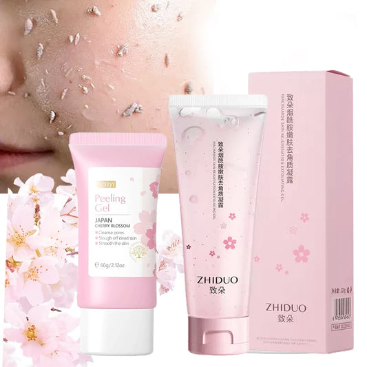 Rosto limpeza profunda gel esfoliante cuidados com a pele clareamento hidratante reparação esfoliante facial cuidados com a pele💖✨