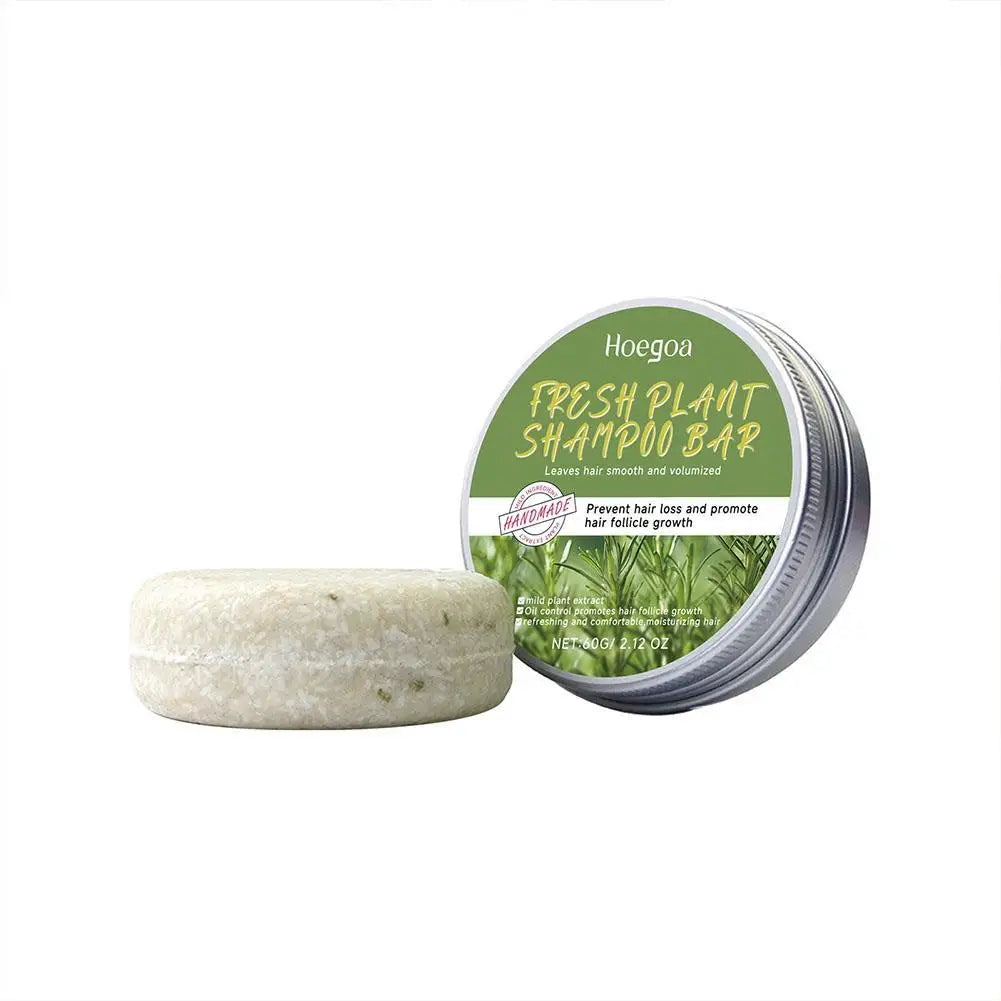 Shampoo para perda de cabelo de alecrim, limpeza profunda para cabelos e massagem no couro cabeludo, fortalece as raízes do cabelo, sabonete de tratamento para cabelos secos e danificados✨