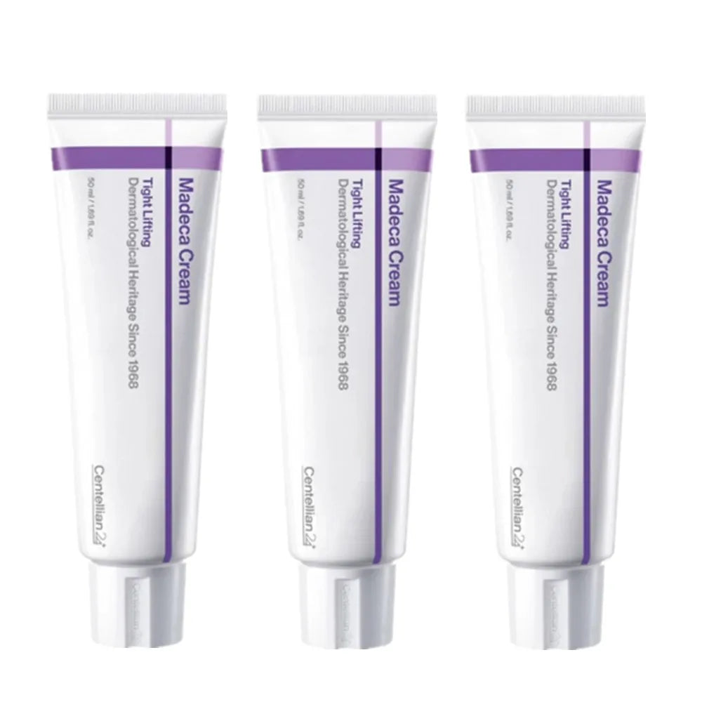 Creme Facial Coreano Madeca com Centella Asiática e Colagénio.