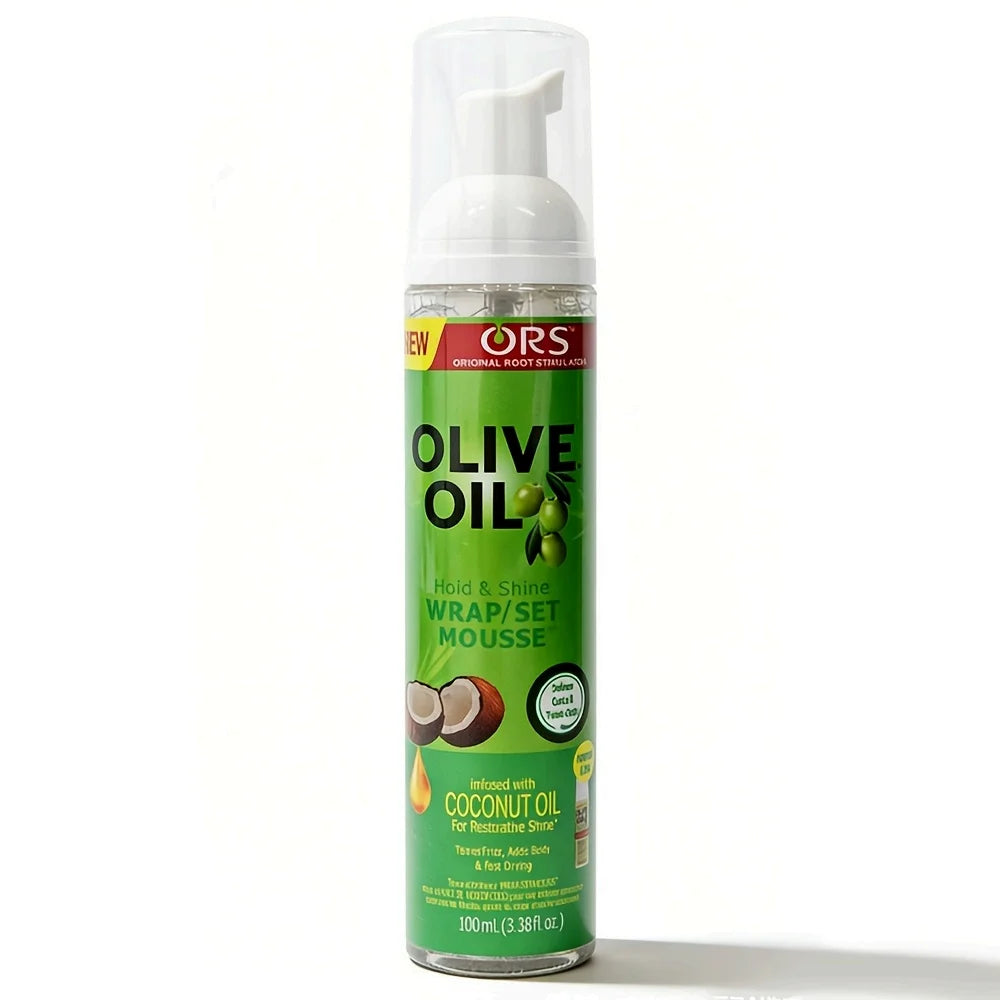 Mousse de Azeite ORS – Fixação, Brilho e Definição Capilar.