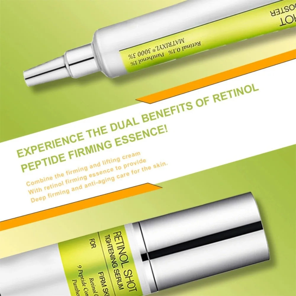 Sérum Facial de Retinol Antienvelhecimento e Firmador.