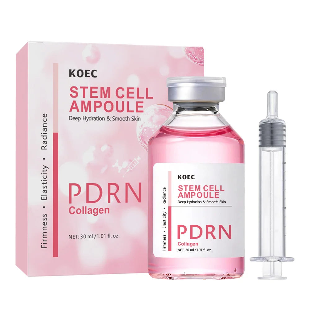 Pdrn ampola de soro dna de salmão, ampola avançada de cuidados com a pele, reparo profundo, renovação da pele, tom iluminador, fortalecimento da barreira, essência facial firmadora