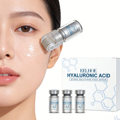Niacinamida microagulha soro facial kit 0.25mm hidratante pele nutritivo inverno cuidados com a pele rosto rolo creme de dia 30ml
✨