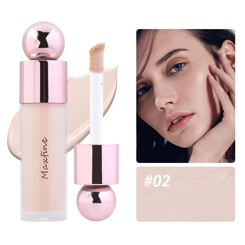 Corretivo com poros embaçando hidratante controle de óleo de longa duração resistente ao suor não transferência para cobrir manchas faciais ✨💖