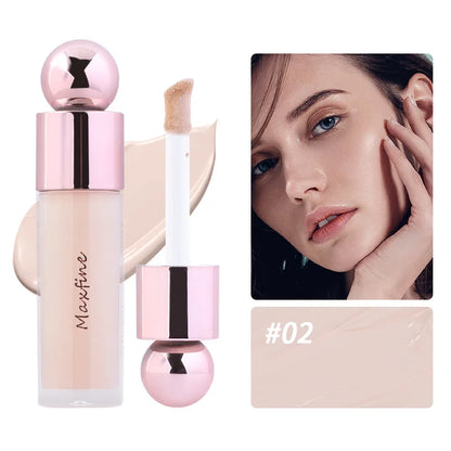 Corretivo com poros embaçando hidratante controle de óleo de longa duração resistente ao suor não transferência para cobrir manchas faciais ✨💖