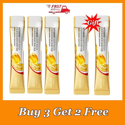 Máscara de cabelo de queratina mágica 5 segundos reparar cabelos crespos danificados macio suave brilhante vitamina nutrição hidratar nutrir cuidados com os cabelos