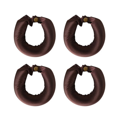 Modeladores de cabelo sem calor, haste de ondulação de cetim, sem calor, cachos de seda, rolos de cabelo preguiçosos, modelador de cabelo macio para dormir, ferramentas de estilo ✨