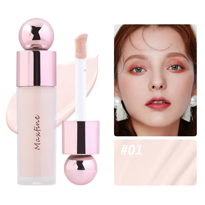 Corretivo com poros embaçando hidratante controle de óleo de longa duração resistente ao suor não transferência para cobrir manchas faciais ✨💖