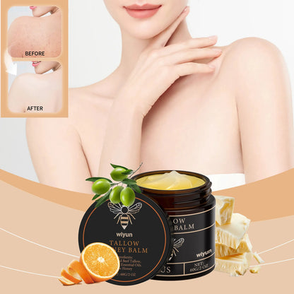 Creme de mel de sebo de carne, creme iluminador, manchas escuras, remoção de melanina, firmador, não gorduroso, hidratante duradouro, loção corporal calmante ✨